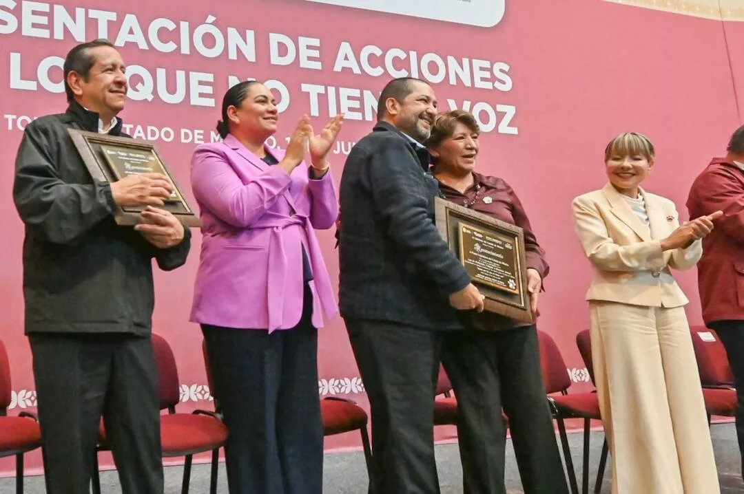 Reconoce gobernadora al Congreso mexiquense por ley de bienestar animal