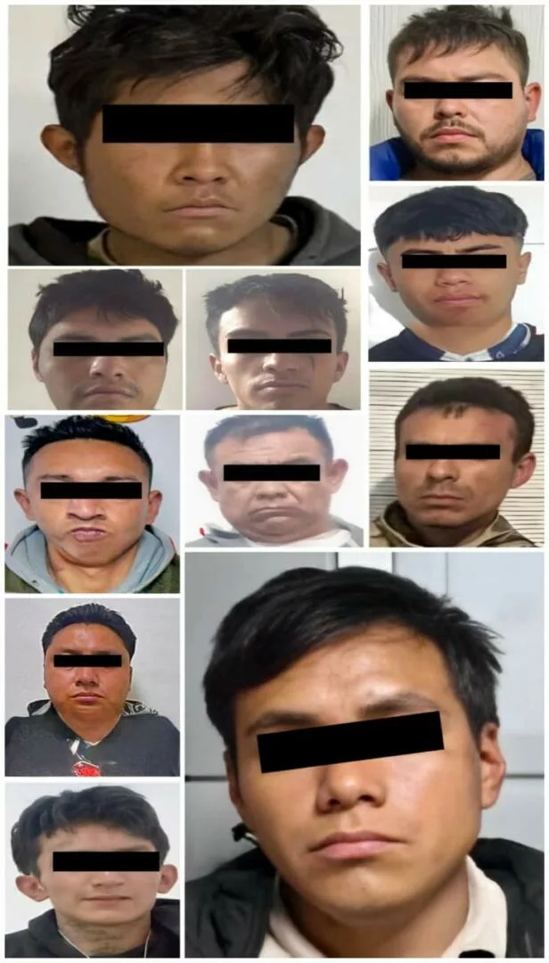 Hasta 47 años de prisión a miembros de bandas dedicadas al robo de autos y motos con violencia en Toluca