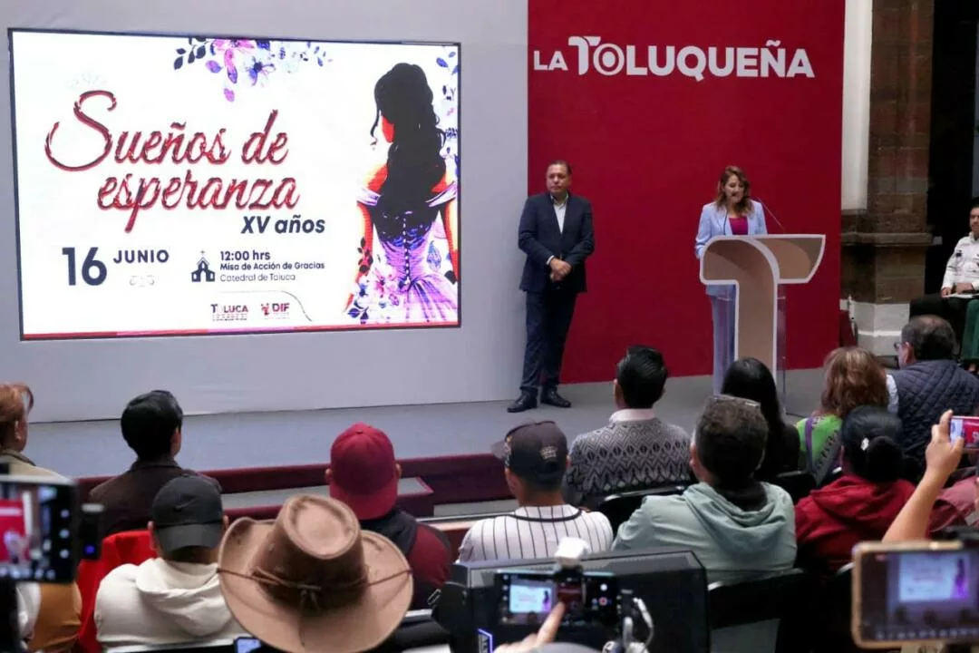 Cumplirán Rocío Pegueros y Ricardo Moreno su celebración de 15 años a adolescentes toluqueñas