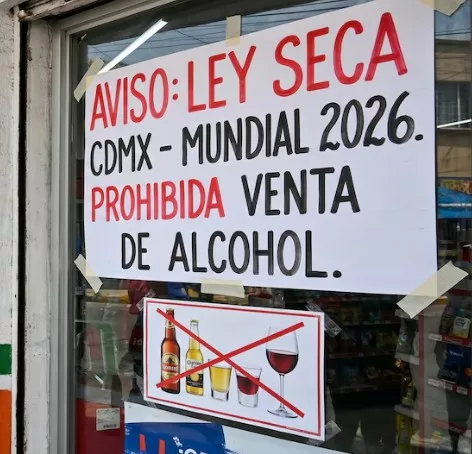 CDMX activa Ley Seca durante juego del Mundial