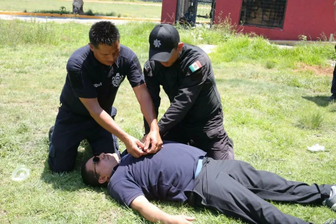 ​Gobierno de Tecámac capacita a su Guardia Civil como primer contacto ante contingencias