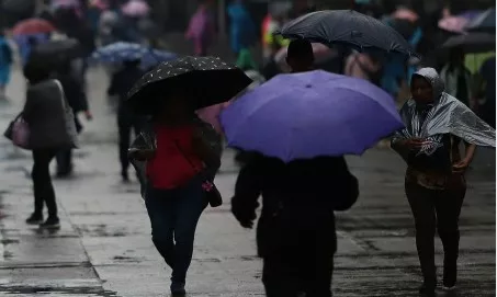 CDMX bajo doble alerta por tormentas
