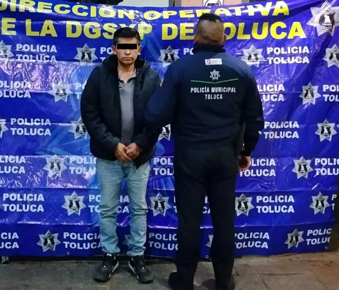 ¿Fuiste su víctima? Exhortan a denunciar a “El Ñoño”, presunto “motoratón” detenido en Toluca
