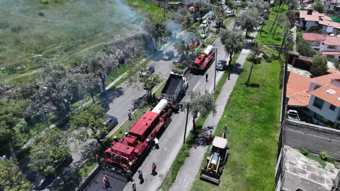 El «Diablo Dragón» llega a Paseo Matlatzincas: Toluca inicia repavimentación en vía clave