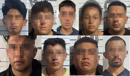 Capturan policías de Toluca a miembros de peligrosas bandas delictivas