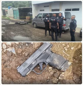 Tras persecución, detienen a venezolano y a otro sujeto por disparos y asalto a transeúnte con violencia