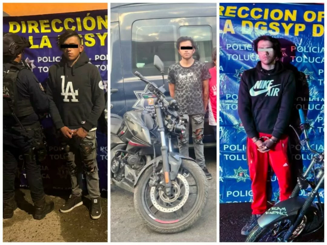 Cae por tercera vez en el año; ahora lo sorprenden desvalijando motocicleta robada