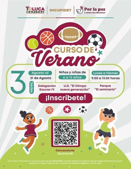 Inscripciones abiertas para el Curso de Verano 2026 del IMCUFIDET