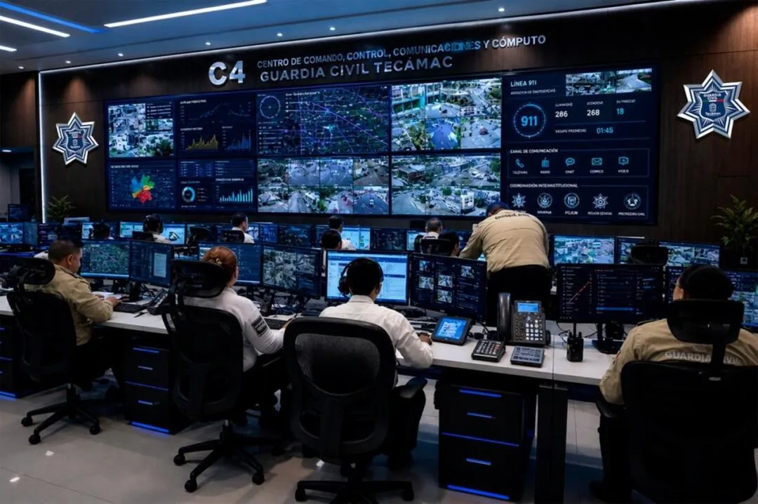 Más tecnología de punta y equipo fortalecen seguridad en Tecámac