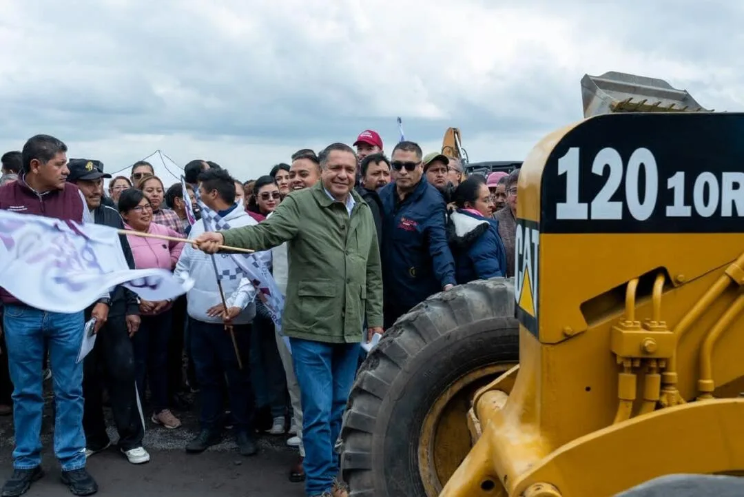 Conectividad para el sur de Toluca: arranca pavimentación integral en El Refugio