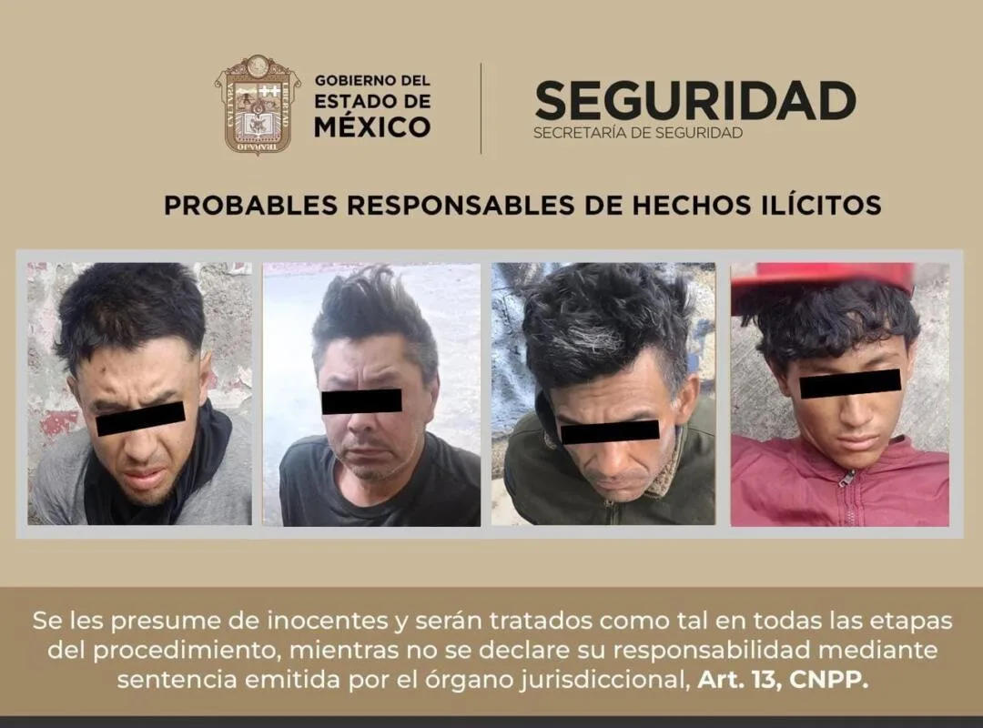 Cae banda de roba-motos en Nicolás Romero: aseguran inmueble y detienen a seis