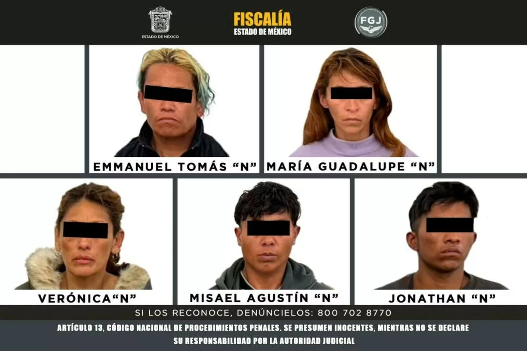 Por el delito de despojo en Tecámac, cinco individuos fueron vinculados a proceso