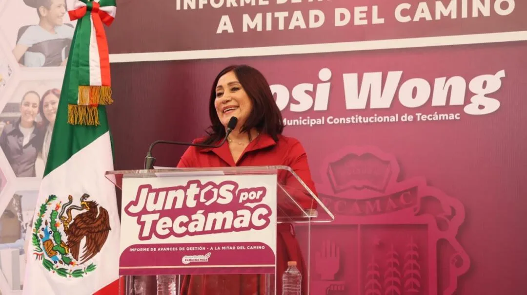 A mitad de camino: Rosi Wong rinde cuentas y consolida a Tecámac en seguridad, agua e infraestructura