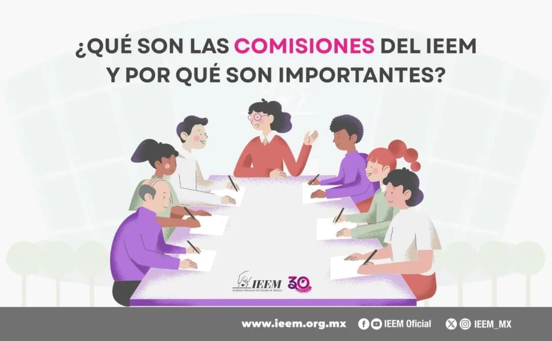 ¿Qué son las comisiones del IEEM y por qué son importantes?