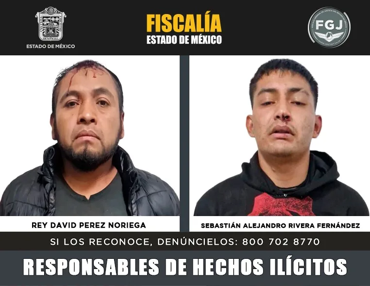 Caen «Los Ticos»: 17 años de cárcel a dos miembros por robo de vehículo en Atizapán