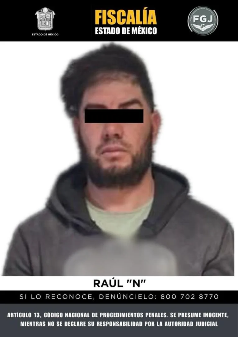 Caen alias “El Plátano”, objetivo prioritario y generador de violencia en Zinacantepec y Almoloya