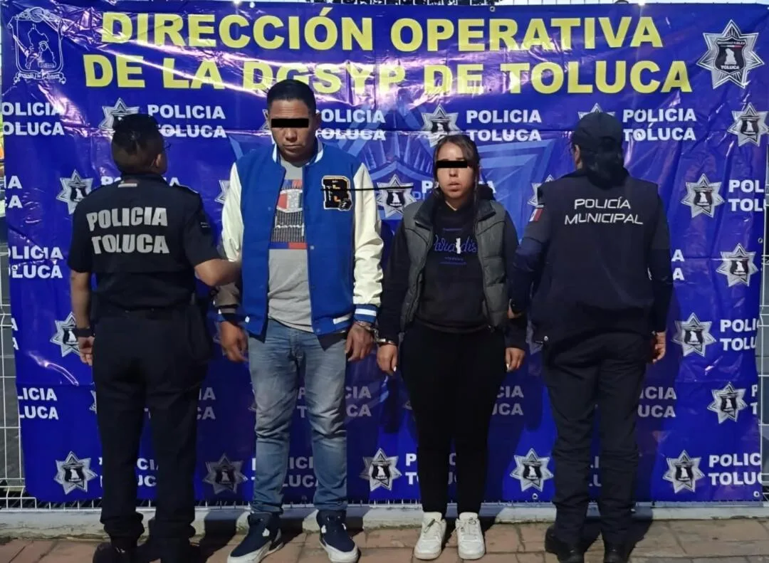 Capturan a presuntos asaltantes en Centro Histórico con apoyo de Botón de Pánico y videovigilancia