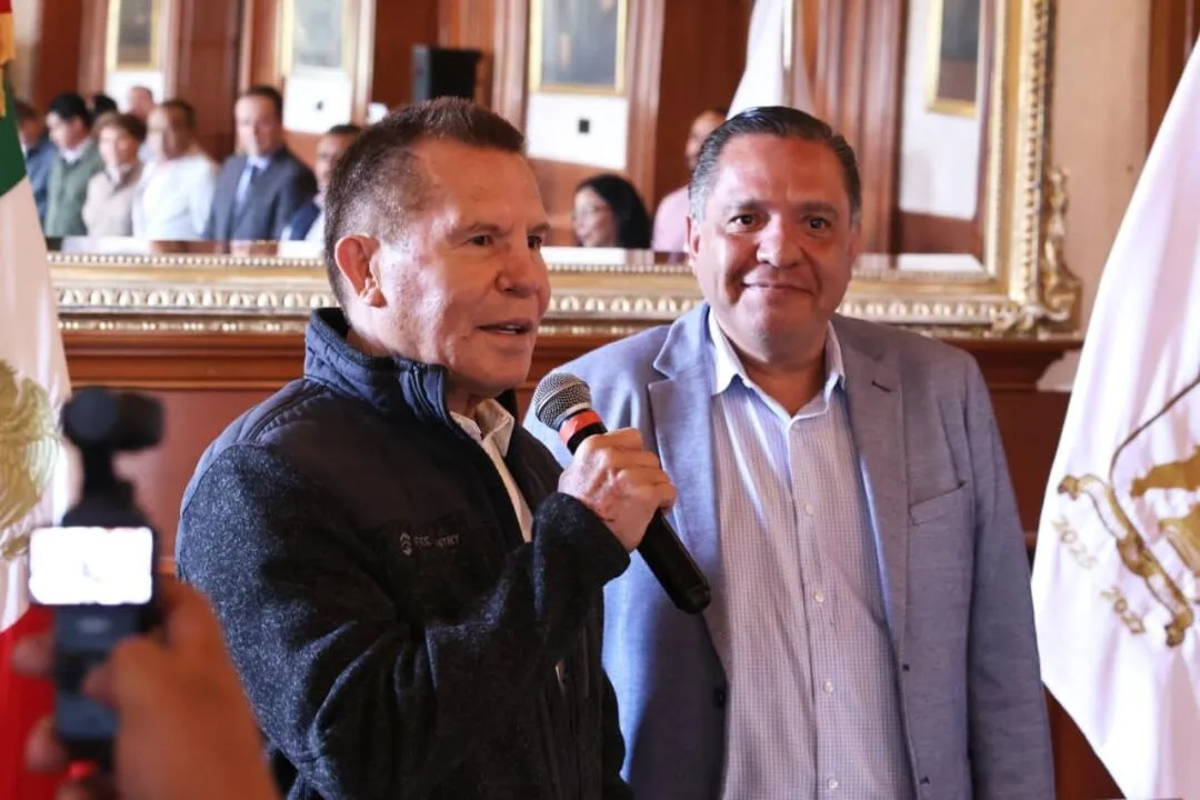 Toluca es mi segunda casa: Julio César Chávez en el Cabildo