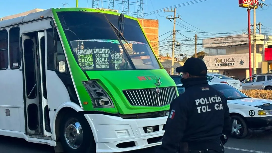 Mantienen operativo “Pasajero Seguro” para reforzar vigilancia en el transporte público