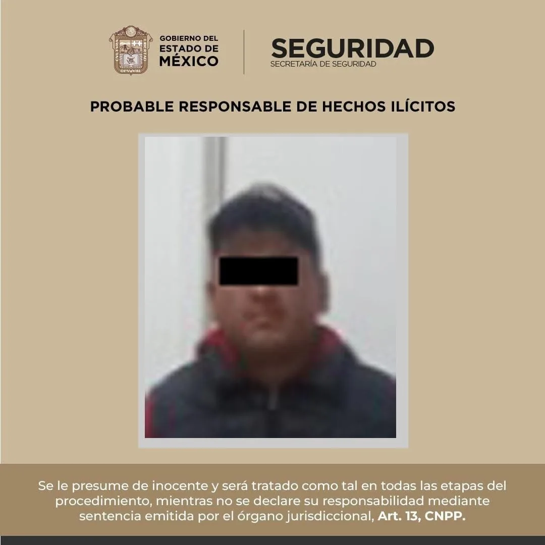 Aprehenden en Nezahualcóyotl a hombre por probable robo de vehículo