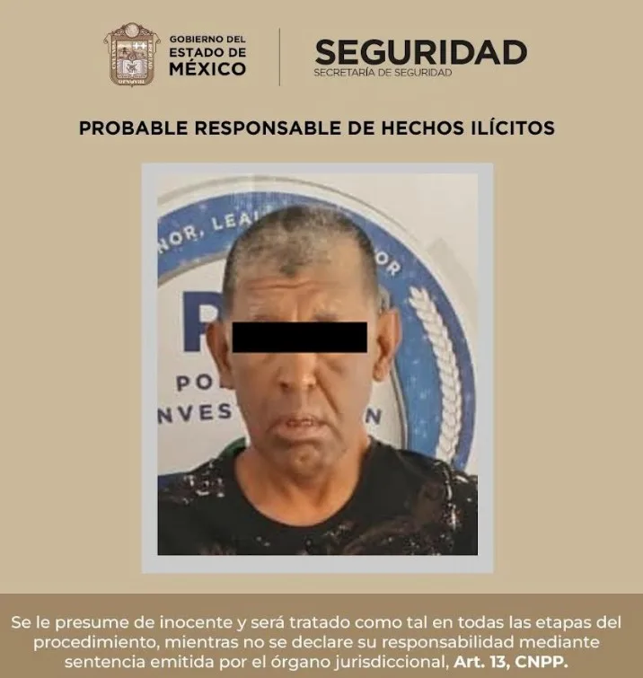 SSEM detiene en Ixtapaluca a un hombre probable implicado en delitos contra la salud
