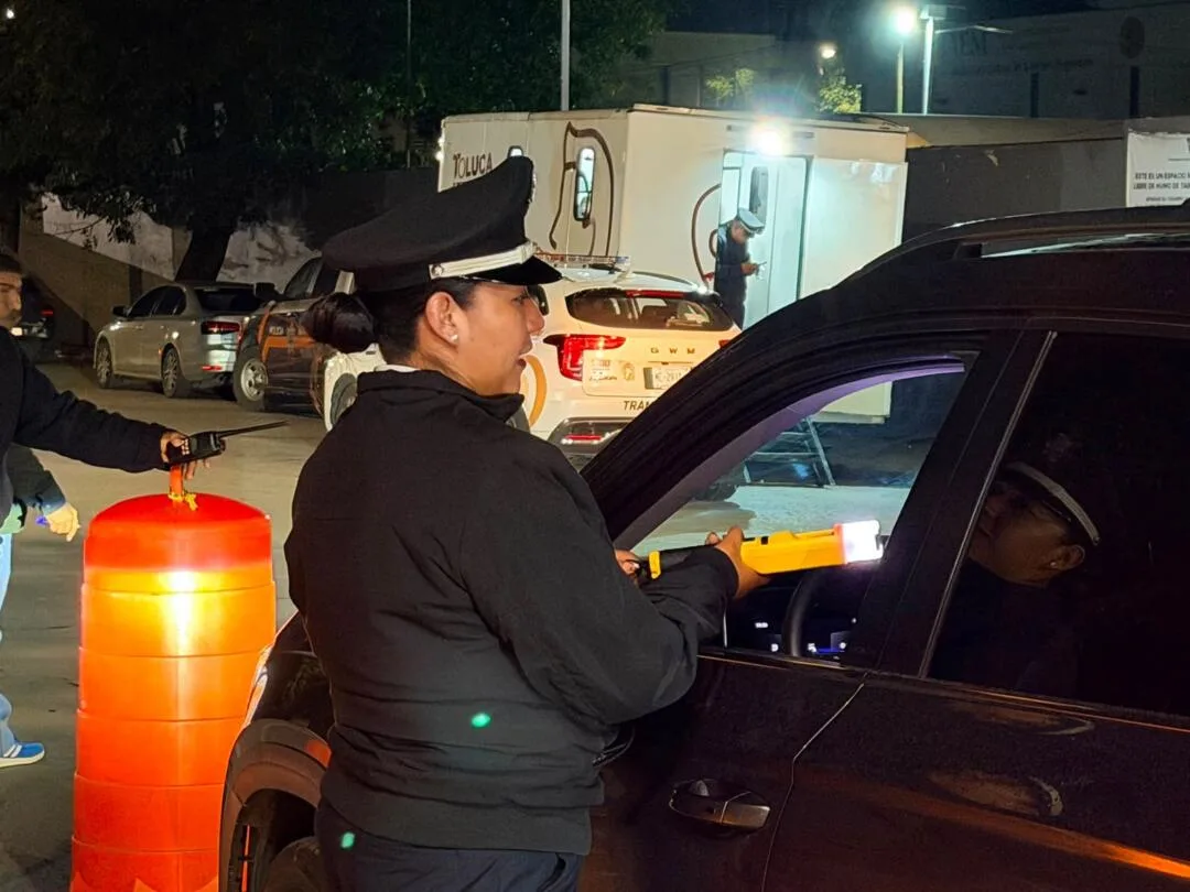 ​Deja «Conduce sin Alcohol» 74 detenidos y 66 vehículos al corralón en Toluca