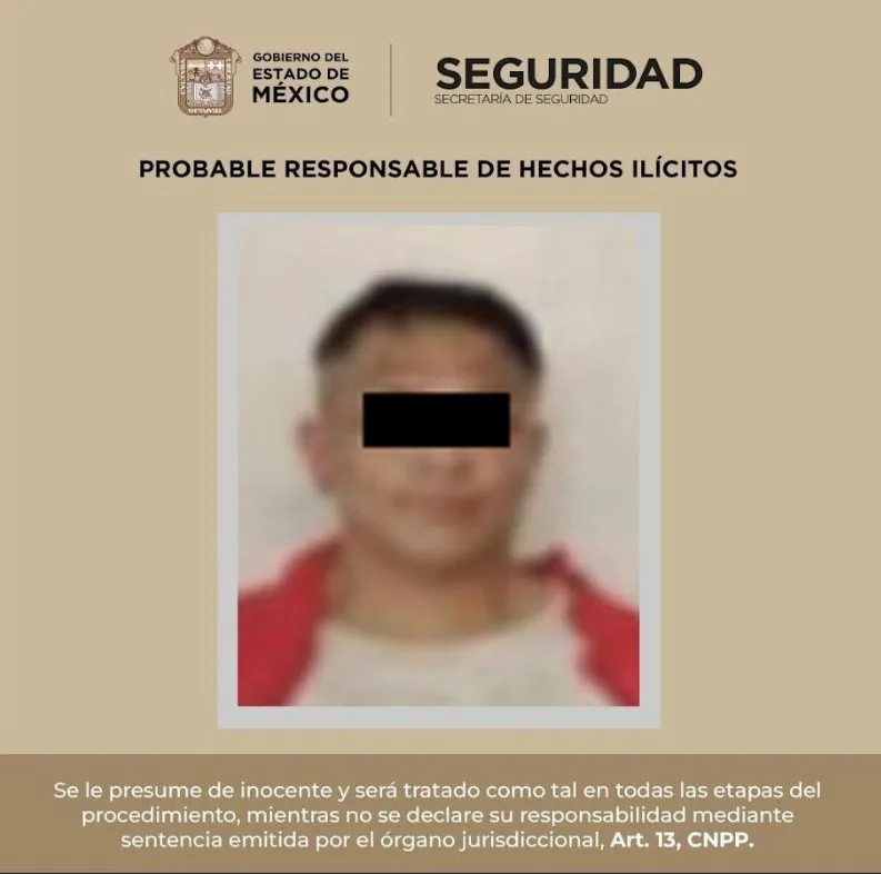 Cae agresor sexual en Tlalnepantla