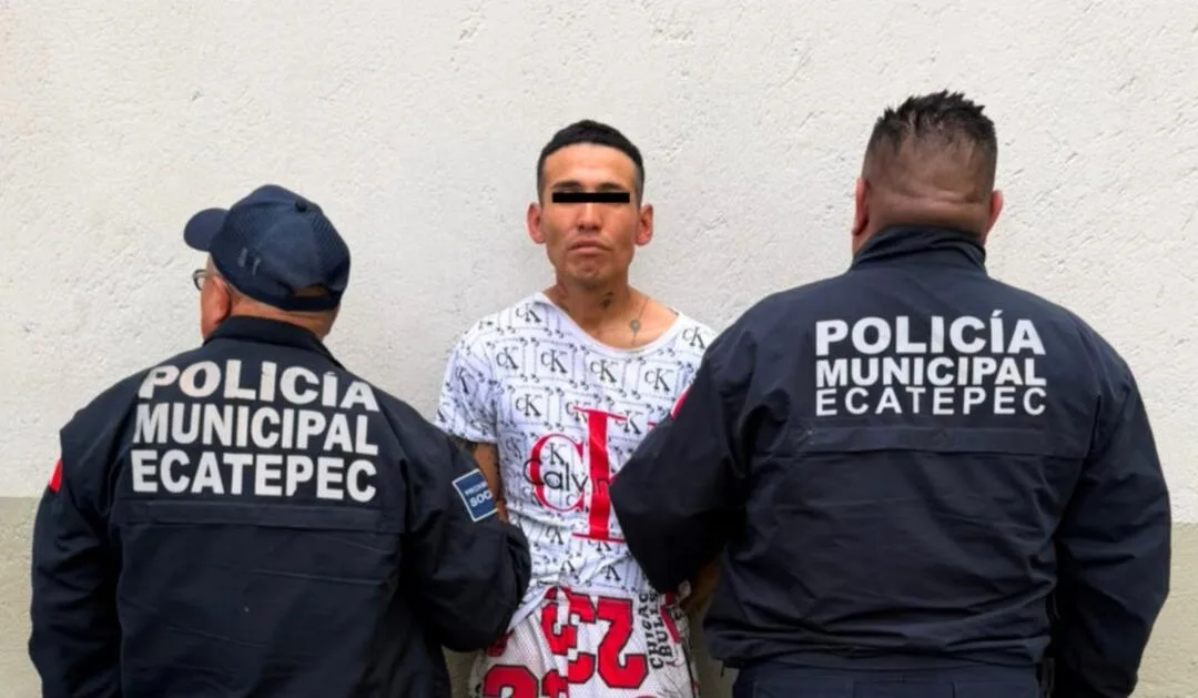 Policía municipal detiene a sujeto señalado por extorsión en Santa Clara