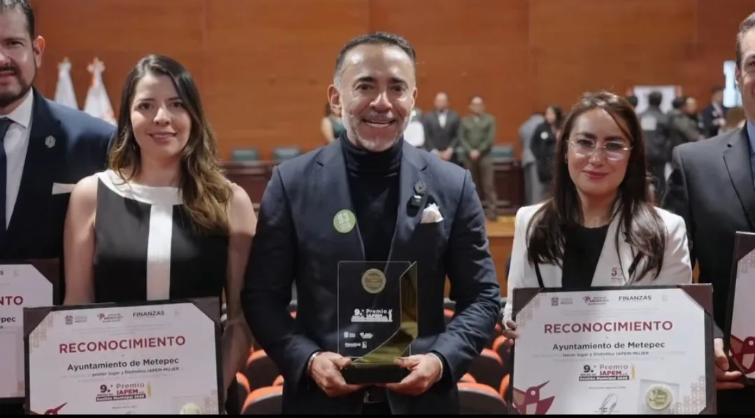 Reconocen a Metepec con seis galardones en el Premio IAPEM a la Gestión Municipal 2025