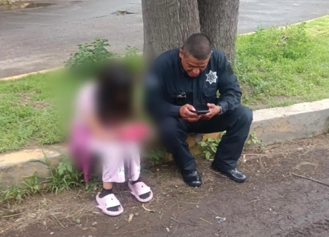 Encuentran sana y salva a niña de 9 años que caminó 8 km hasta Acolman tras pelea familiar