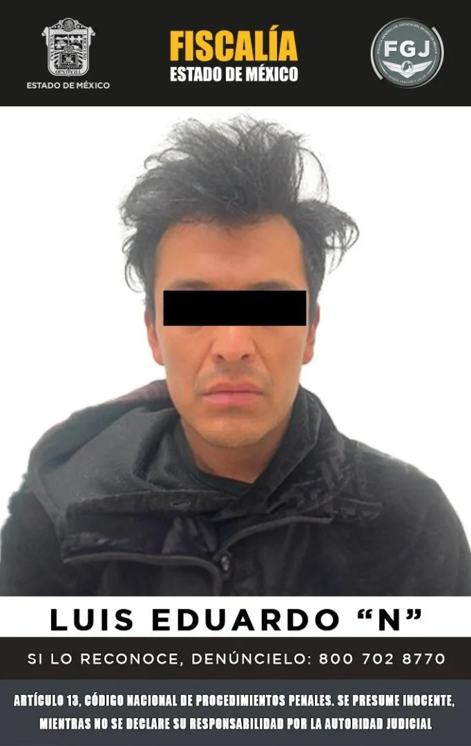 Hallan a víctima en una maleta y detienen al presunto responsable en Toluca