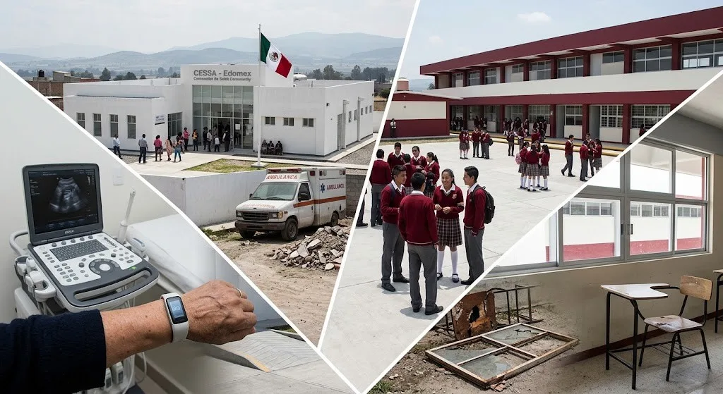 Crisis y oportunidad en Edomex: la deuda histórica con la infraestructura de salud y educación