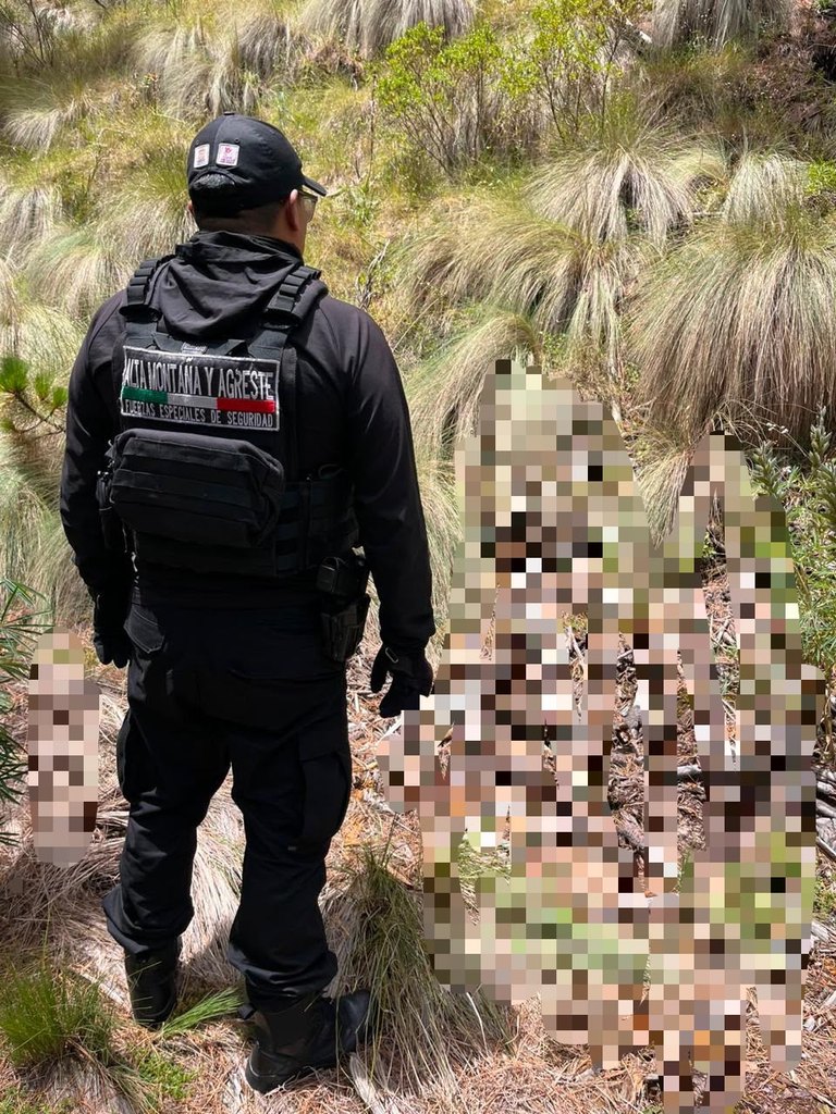 Localizan huesos humanos en paraje de Amecameca