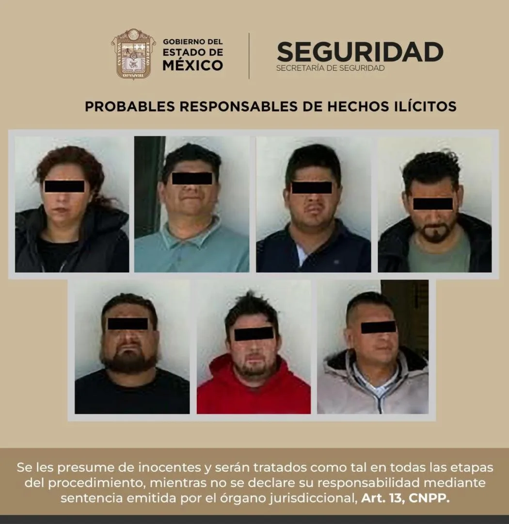 Policías estatales y municipales detienen a siete probables responsables del delito de lesiones
