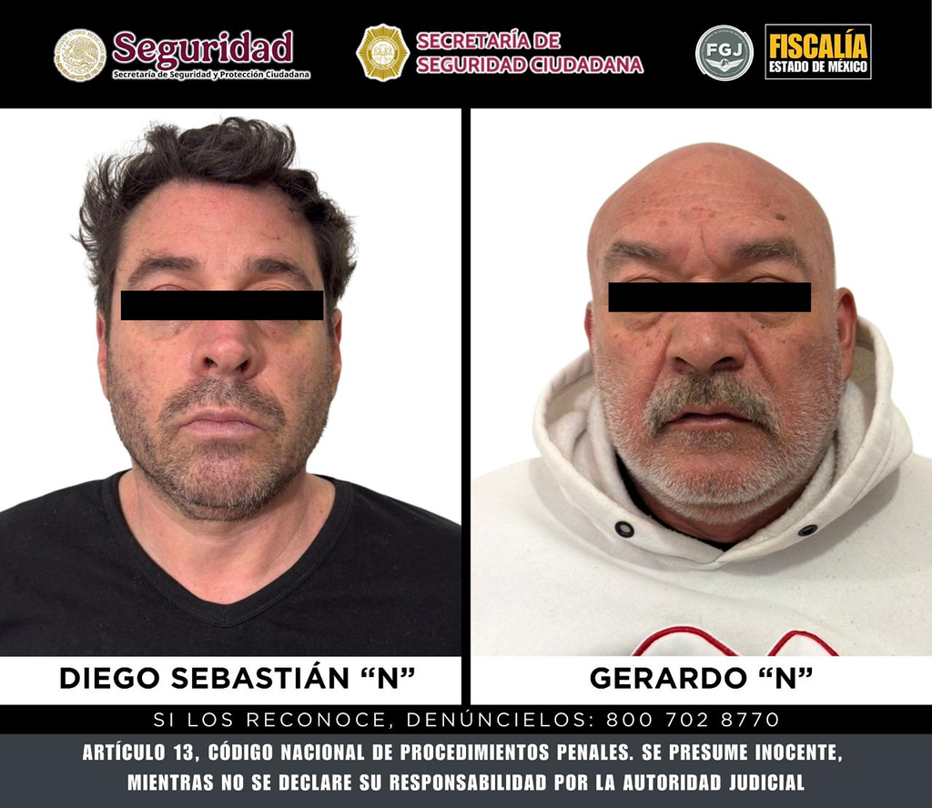Cae pareja de implicados en la masacre de Atizapán tras operativo coordinado