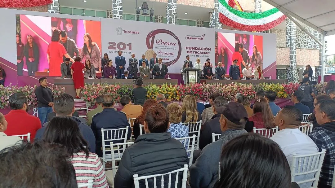 Tecámac celebra 201 años con orgullo por su historia y visión de futuro
