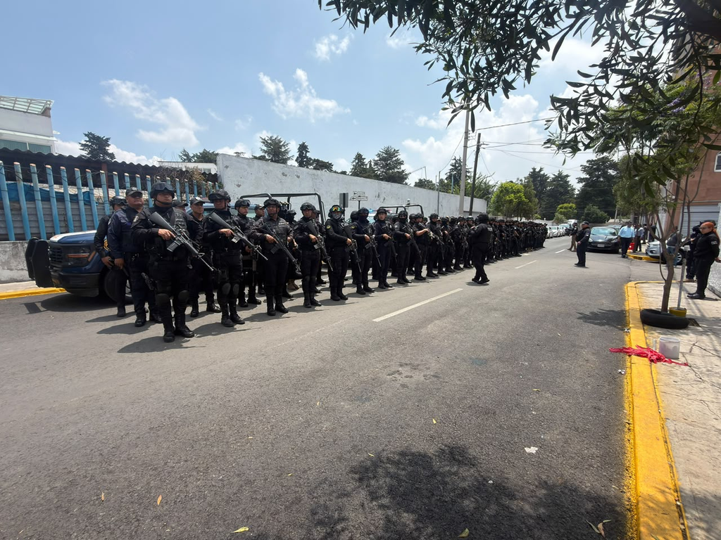 Se desplegarán mil 700 policías en Toluca durante las Fiestas Patrias