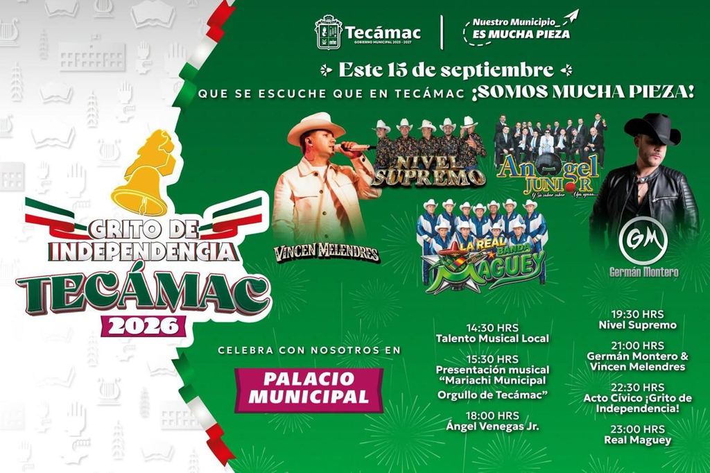 Rosi Wong lleva fiestas patrias a cuatro comunidades de Tecámac