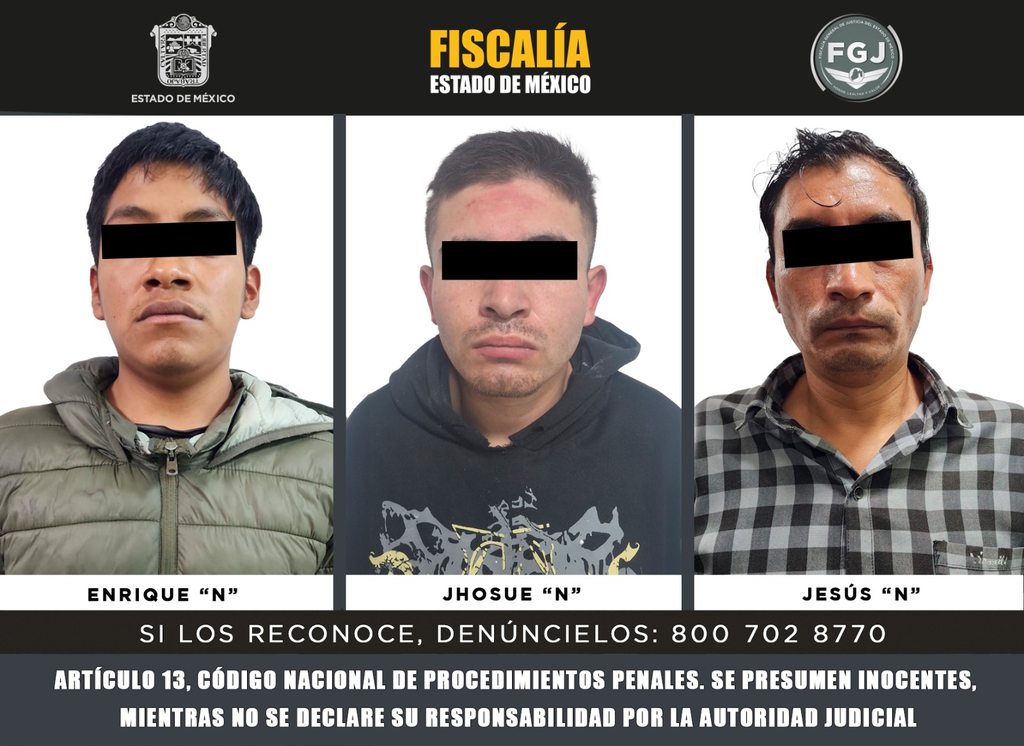 Vinculan a proceso a tres sujetos por presunto homicidio