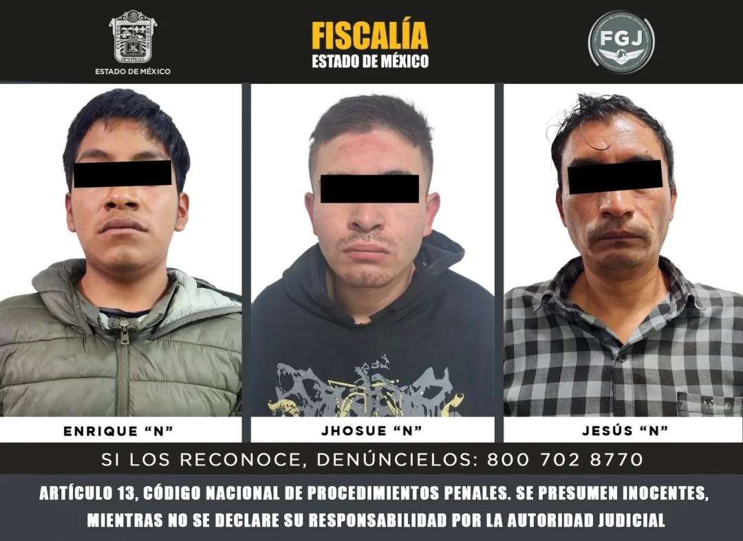 Vinculan a proceso a tres sujetos por presunto homicidio
