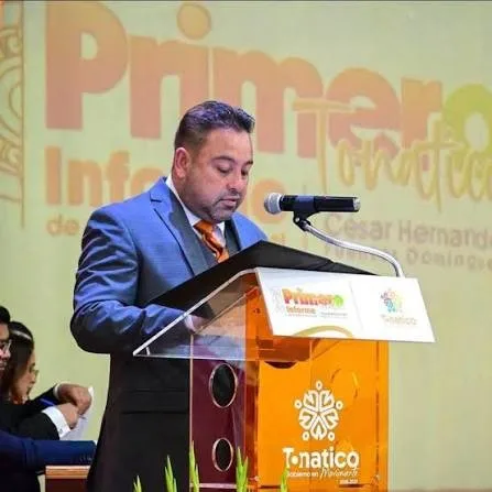 Muere César Fuentes, alcalde de Tonatico, tras percance vial