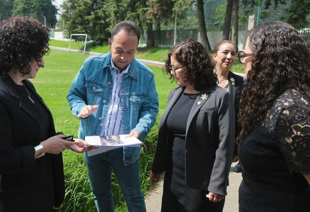 Supervisa la rectora Paty Zarza implementación de Sendero Seguro en el Campus «Colón» de la UAEMéx