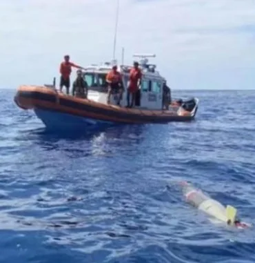 Marina entrega a EU torpedo de prácticas localizado frente a Ensenada