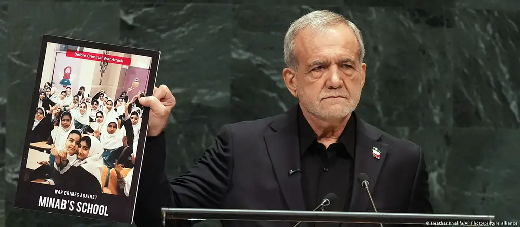 Pezeshkian acusa a EEUU e Israel de terrorismo