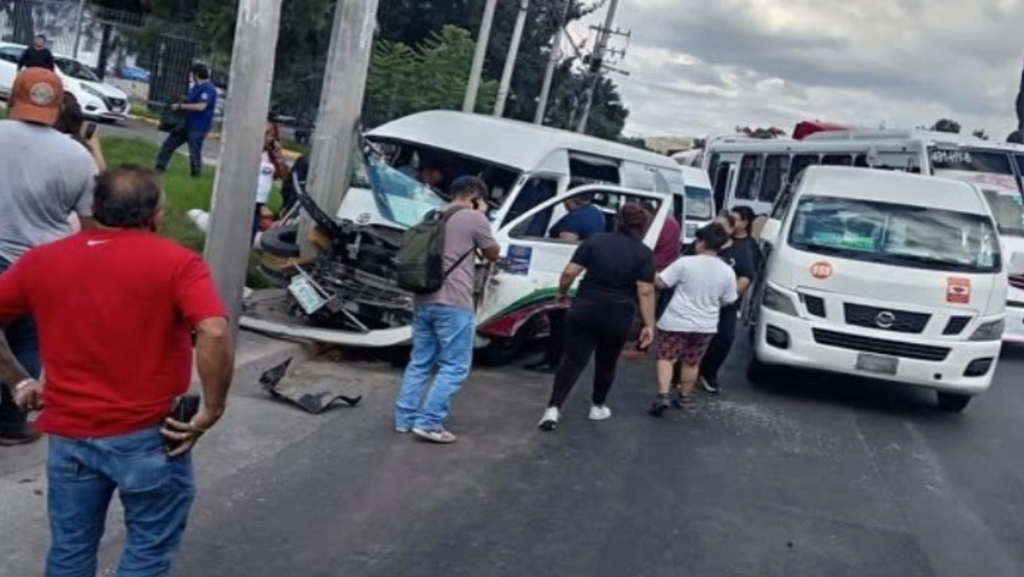 Fuerte choque en la México-Pachuca deja varios lesionados