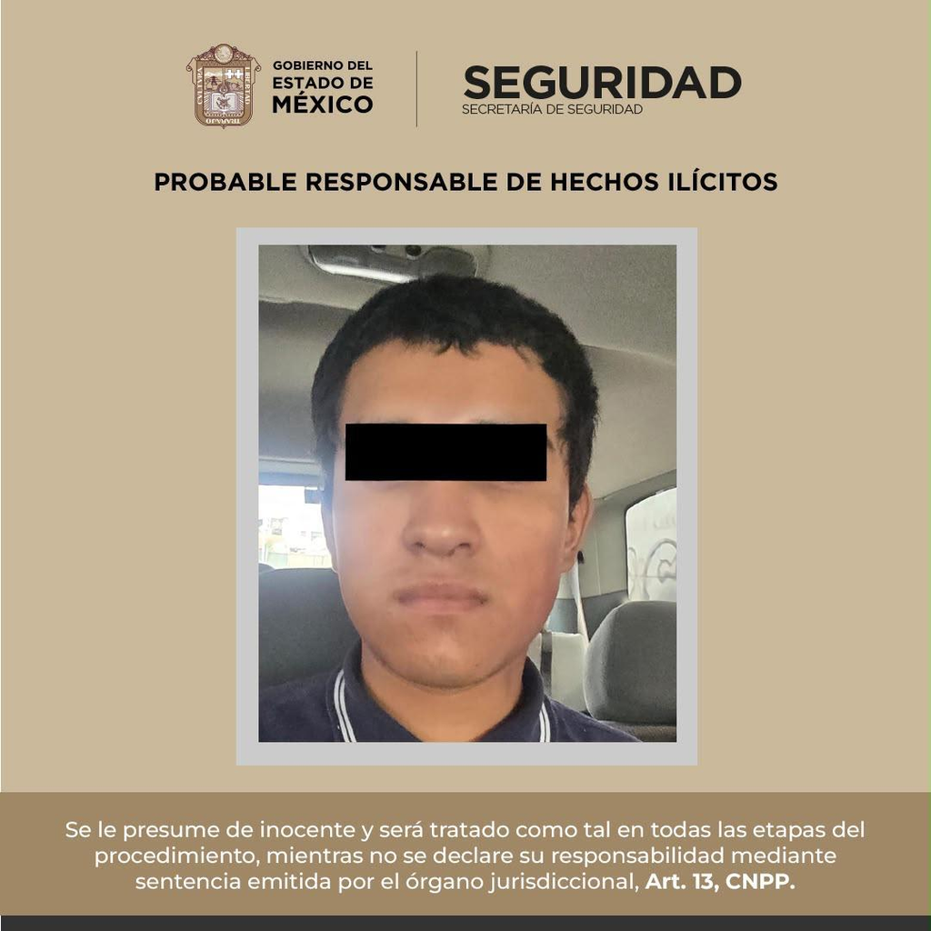 Cae implicado en delitos contra la salud en Toluca