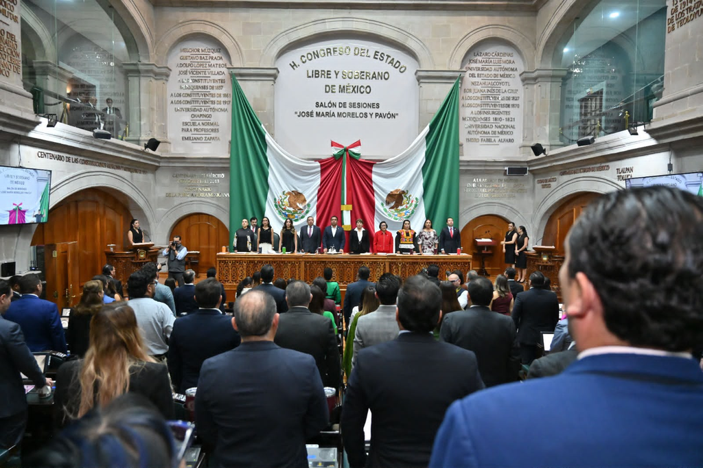 Recibirá el Congreso del Edomex el Tercer Informe de Gobierno de Delfina Gómez este miércoles