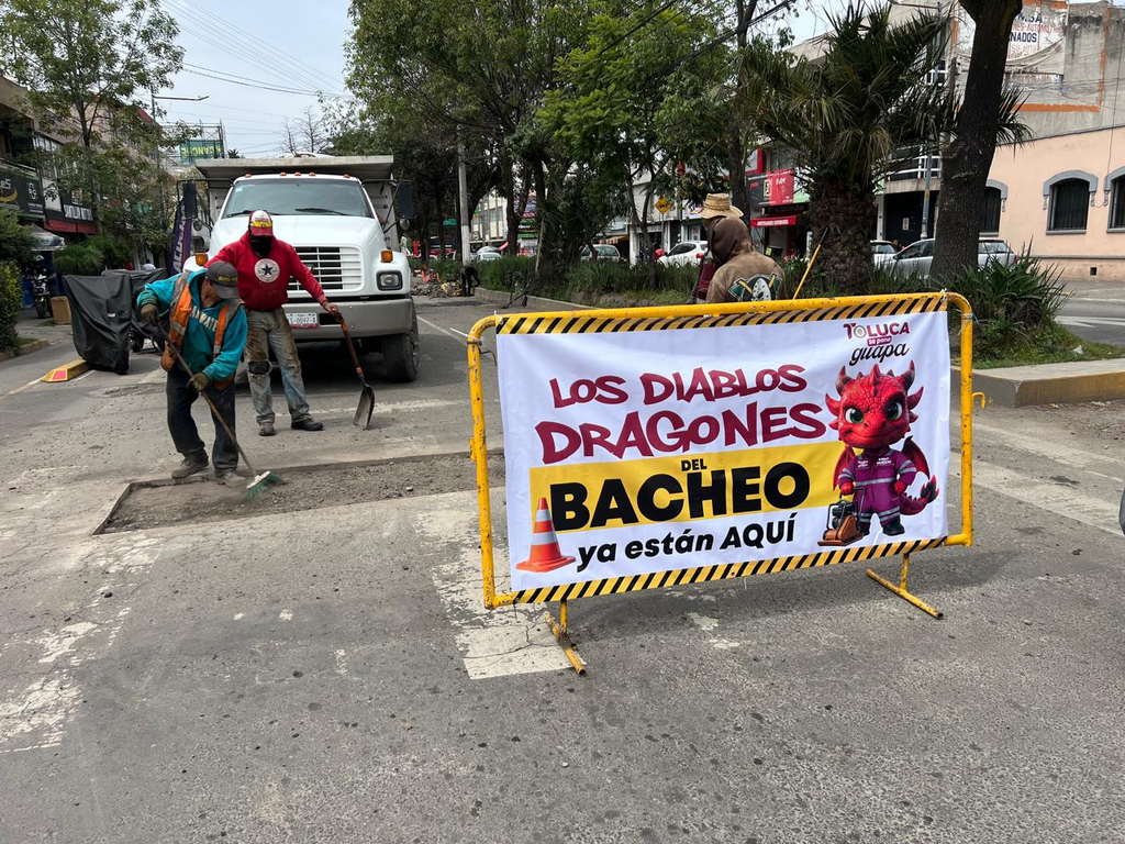 Obras de bacheo y reencarpetado en Toluca: consulte calles afectadas y rutas alternas