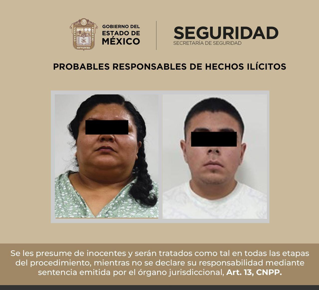 Detienen a pareja con 29 envoltorios de presunta marihuana