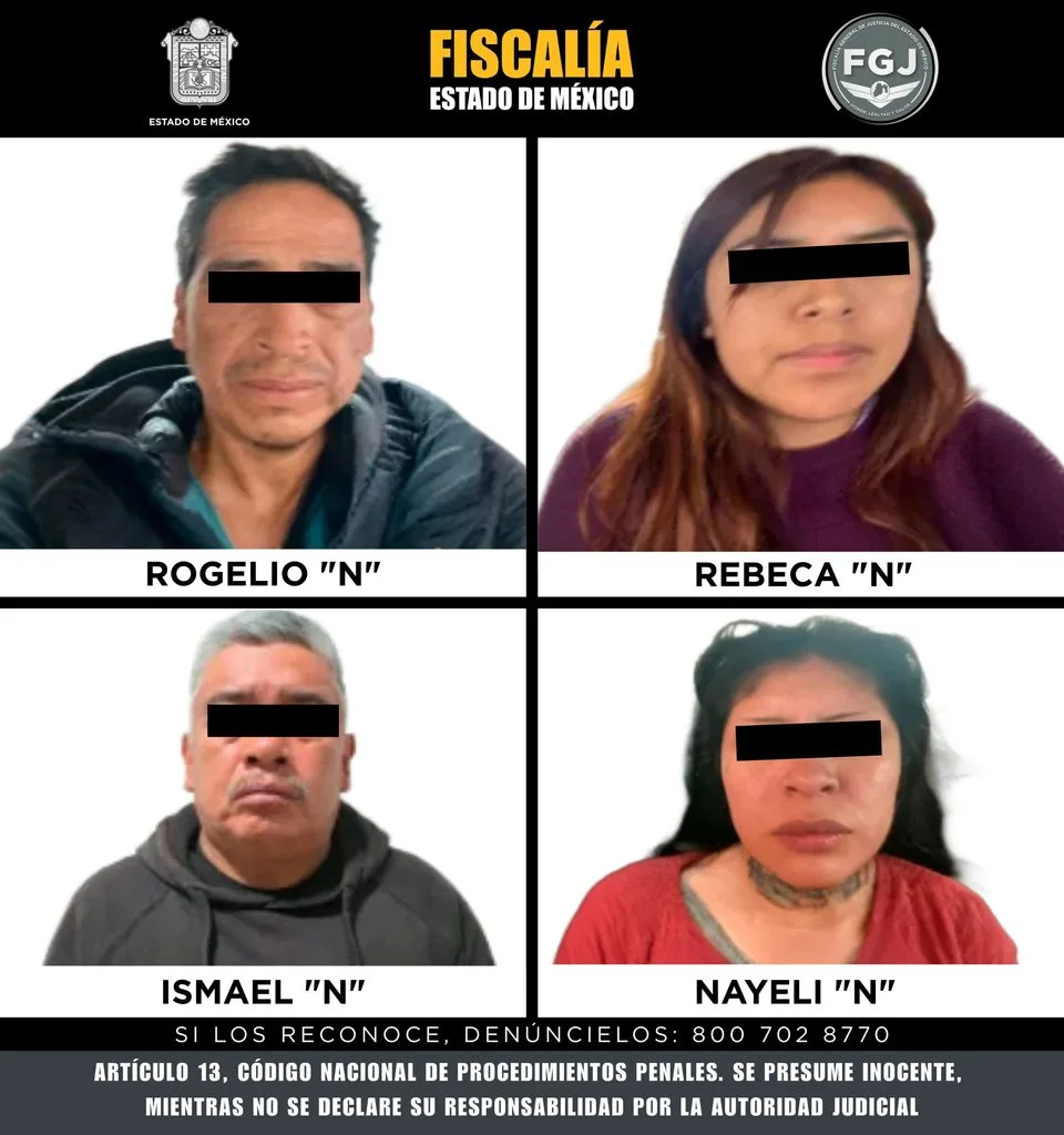 Prisión preventiva para cuatro investigados por tentativa de feminicidio en Huixquilucan